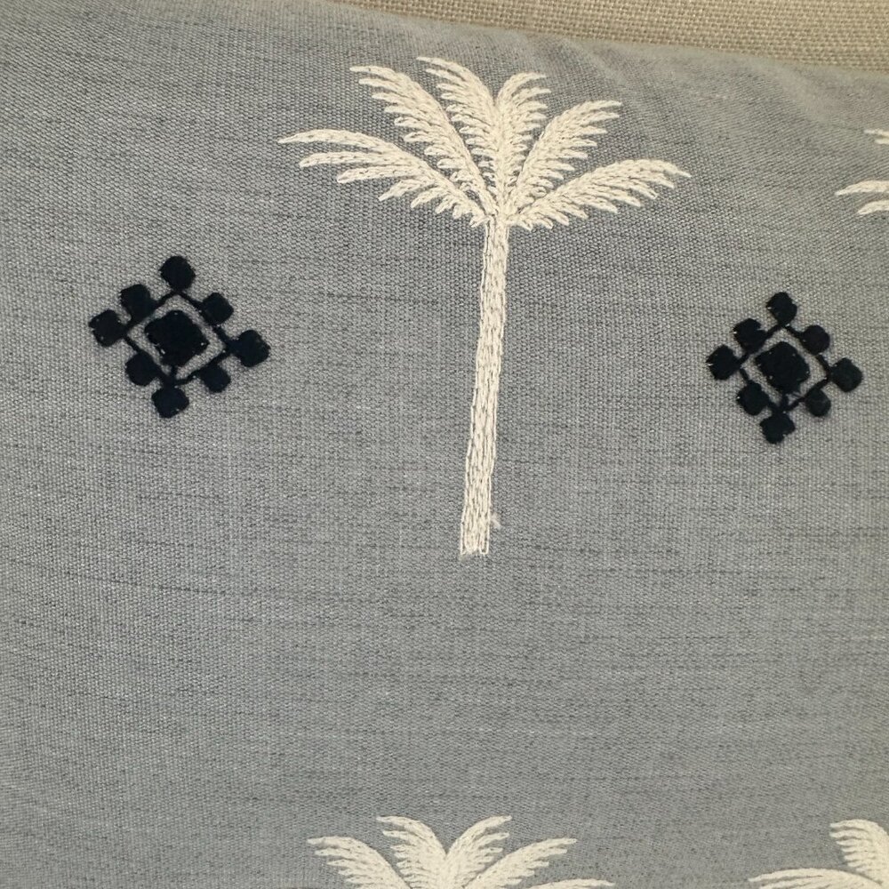 Serena & Lilly Sunbrella Veracruz Pillow Cover & Insert (12x21) - Picture 5 of 7